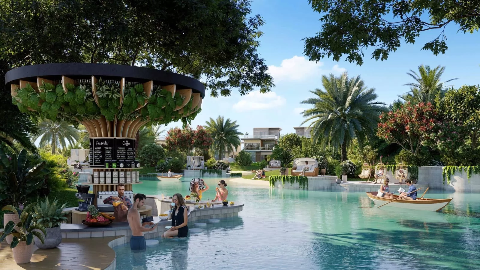 Таунхаусы Portofino Damac Lagoons фото 5