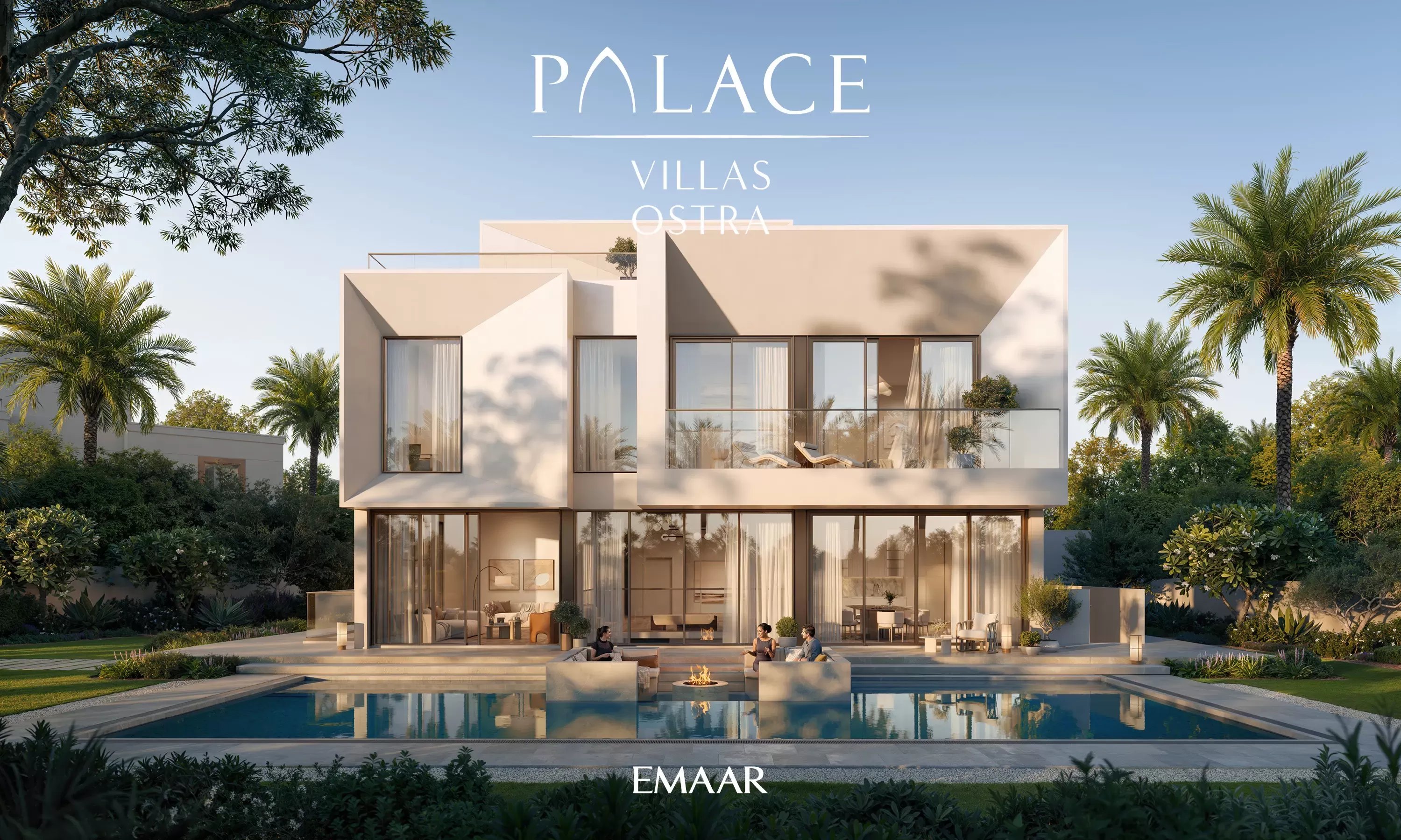 Виллы Palace Villas - Ostra The Oasis at Dubai Land
 фото 5