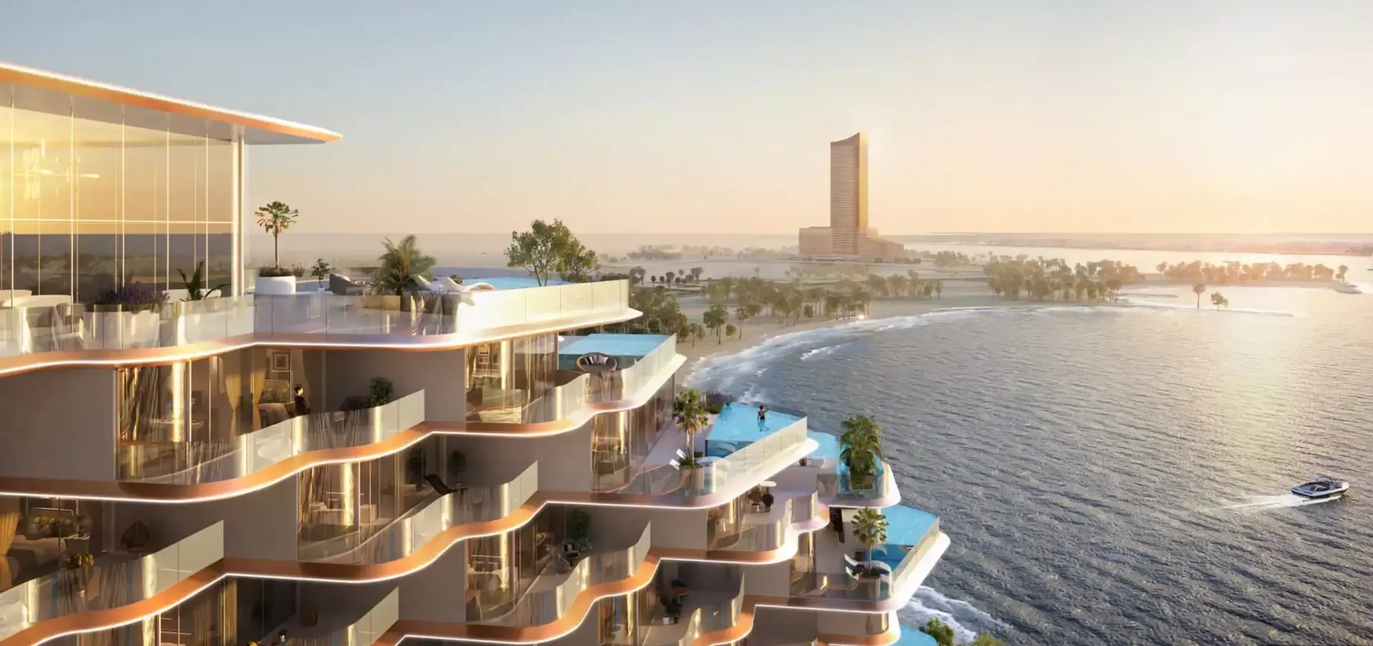 Квартиры Sora Beach Residences at Al Marjan Island фото 5