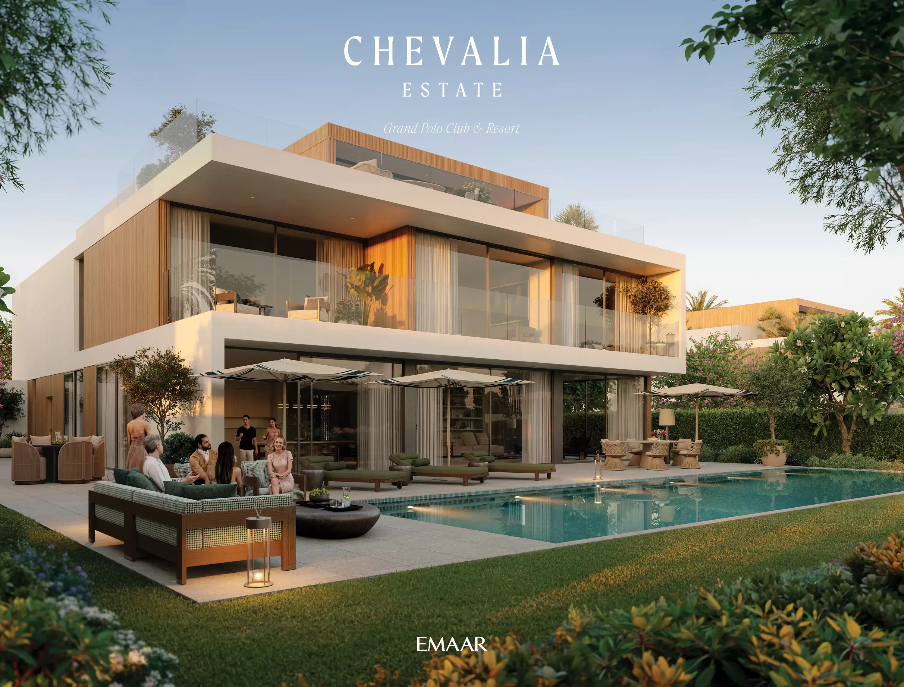 Виллы Chevalia Estates at Grand Polo Club & Resort at Dubai Investment Park 2 фото 5