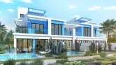 Таунхаусы Santorini Damac Lagoons фото 5
