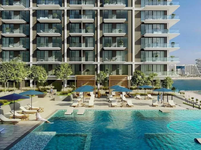 Квартиры Beach Mansion Emaar Beachfront фото 1