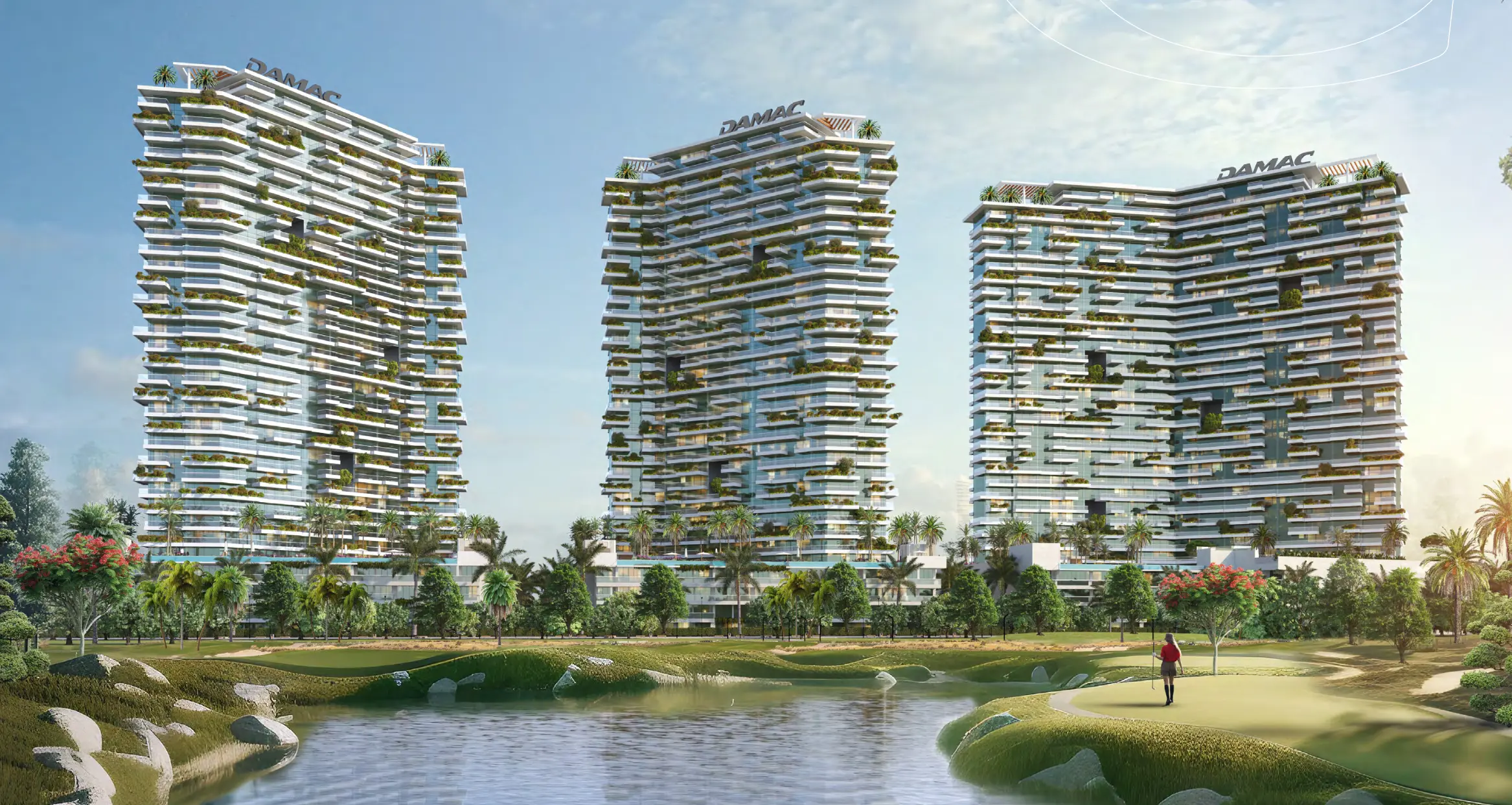 Квартиры Golf Greens Damac Hills фото 5