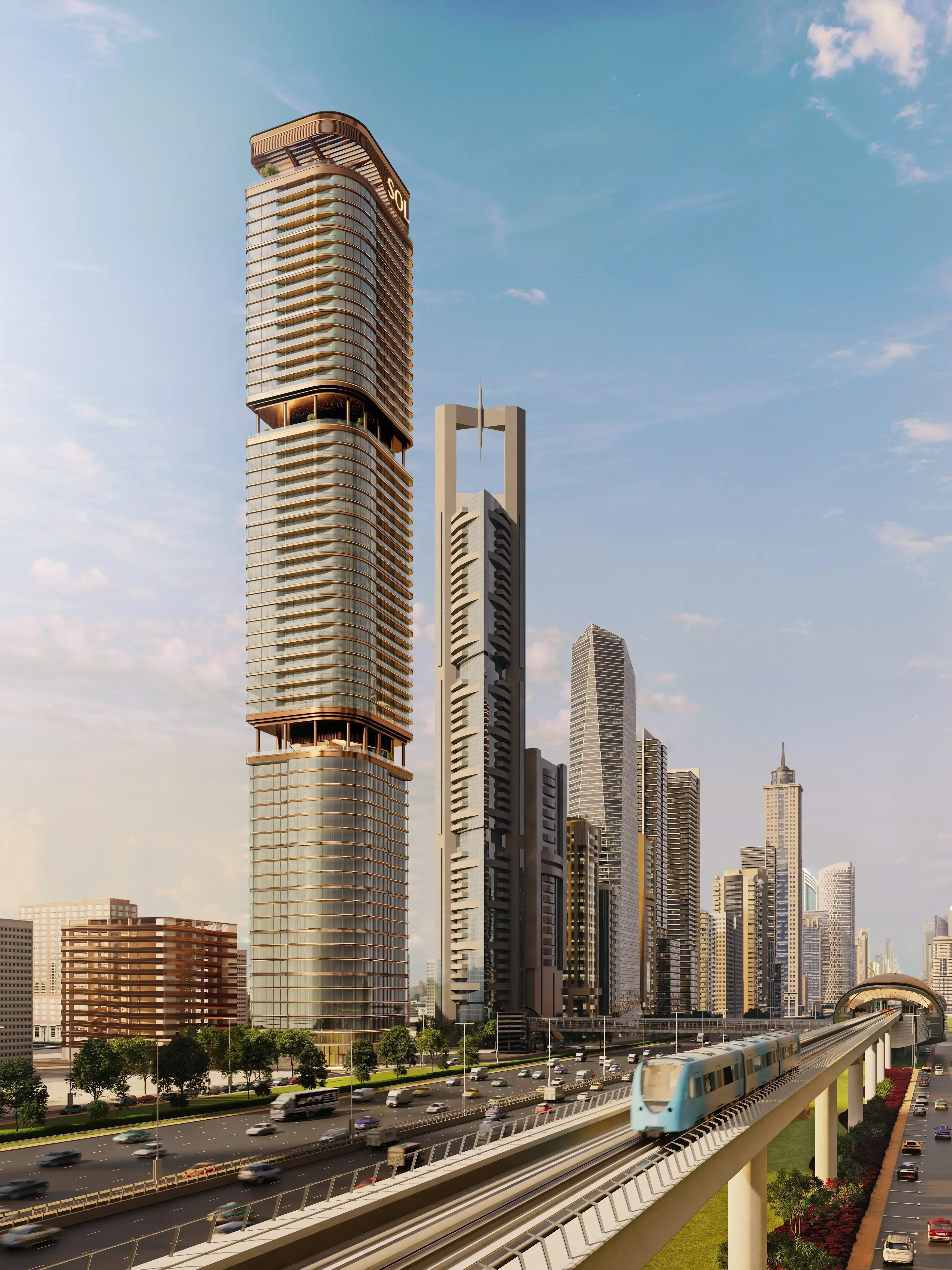 Квартиры Sol luxe at Sheikh Zayed Road фото 5