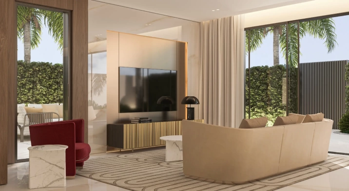 Таунхаусы Jasmine Lane By Elie Saab at Jumeirah Golf Estate фото 4