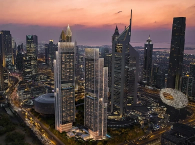 Квартиры Jumeirah Residences Emirates Towers at DIFC фото 2