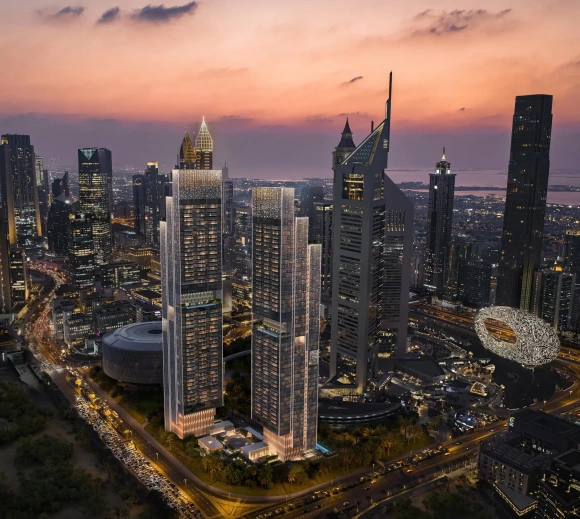 Квартиры Jumeirah Residences Emirates Towers at DIFC фото 2