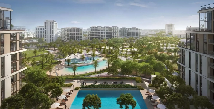 Квартиры Parkside Views at Dubai Hills Estate фото 2