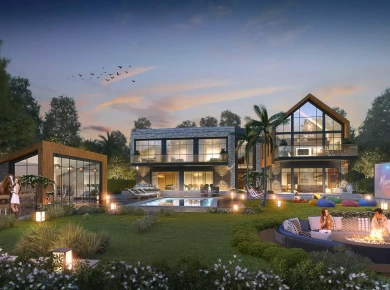 Виллы The Farmhouse at Damac Hills 2 фото 3