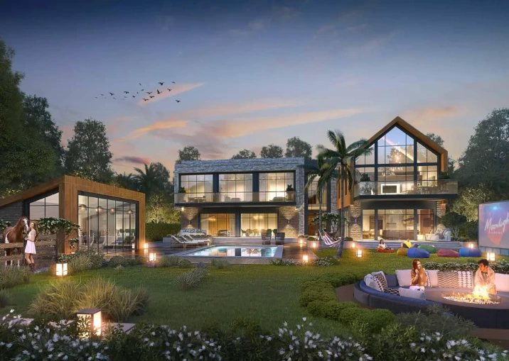 Виллы The Farmhouse at Damac Hills 2 фото 3