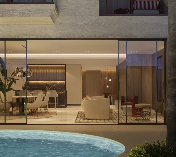 Таунхаусы Jasmine Lane By Elie Saab at Jumeirah Golf Estate фото 10