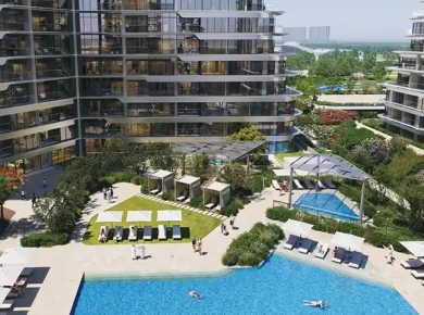 Квартиры Waada Cascada at Dubai South фото 4