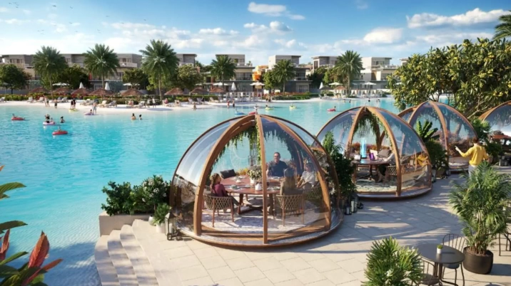Таунхаусы Mykonos Damac Lagoons фото 8