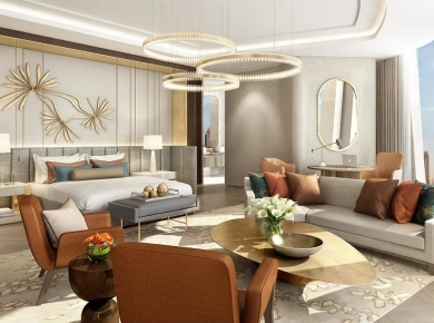 Квартиры The Wasl Tower Mandarin Oriental Downtown at Sheikh Zayed Road фото 5