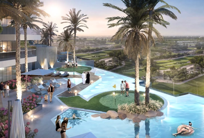 Квартиры Golf Greens Damac Hills фото 4
