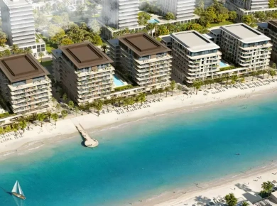 Квартиры The Blue Beach Residences at Ajman Macan фото 4