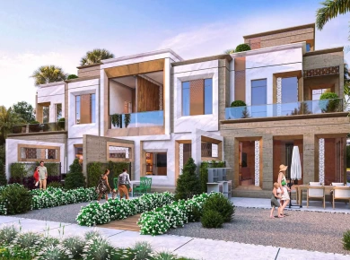 Таунхаусы Mykonos Damac Lagoons фото 2