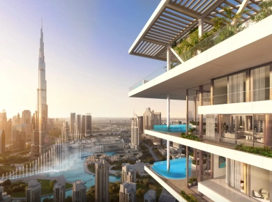 Квартиры Fairmont Residences Solara Tower at Downtown фото 1