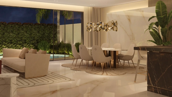 Таунхаусы Jasmine Lane By Elie Saab at Jumeirah Golf Estate фото 6