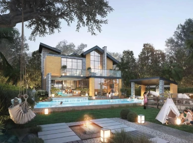 Виллы The Farmhouse at Damac Hills 2 фото 2