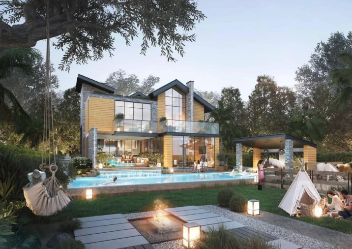 Виллы The Farmhouse at Damac Hills 2 фото 2