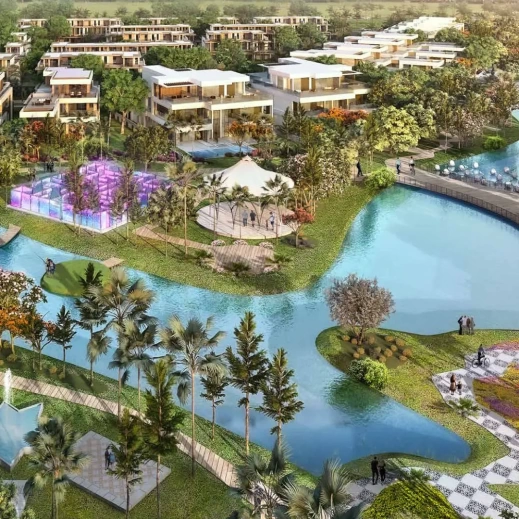Таунхаусы Morocco Damac Lagoons фото 5