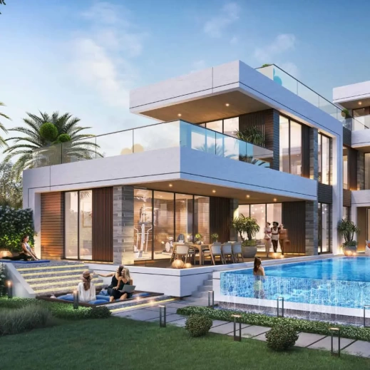 Таунхаусы Morocco Damac Lagoons фото 1