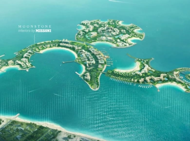 Квартиры Moonstone interiors by Missoni at Al Marjan Island фото 5
