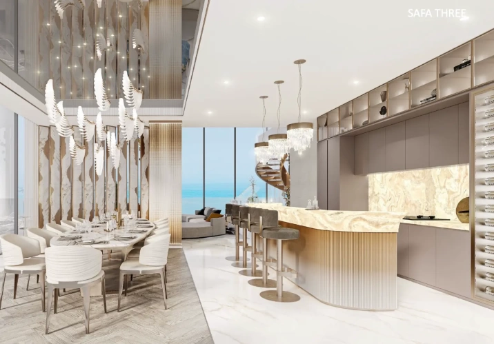 Квартиры The Sapphire By Damac at Sheikh Zayed Road фото 6