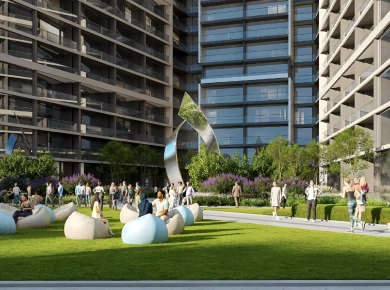 Квартиры The Horizon Sobha Central at Jebel Ali  фото 4