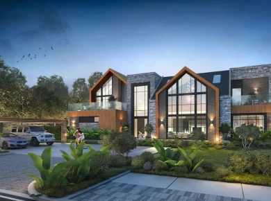 Виллы The Farmhouse at Damac Hills 2 фото 4